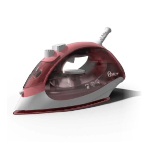 PLANCHA OSTER A VAPOR ROCIADOR BASE/ANTIADHE CERAMICA ROSA